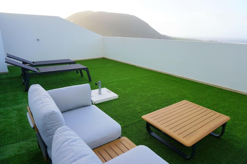 Edif La Luz Apartment No 4 With Big Private Terrace Los Silos Exteriör bild
